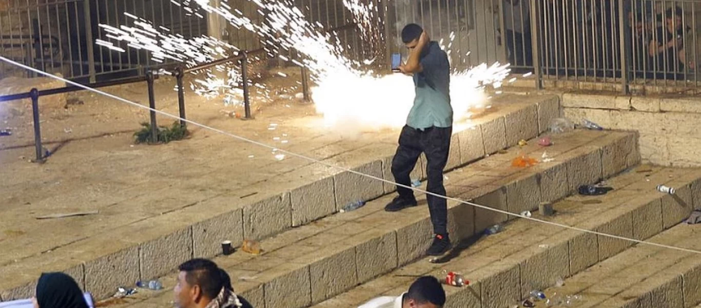 Συγκρούσεις χωρίς τέλος στην Ιερουσαλήμ: Ακόμα 0 τραυματίες από τις συγκρούσεις Παλαιστινίων και αστυνομικών